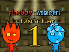 Spel Fireboy & Watergirl In The Forest Temple online