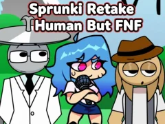 Spel Sprunki Retake Human But FNF online