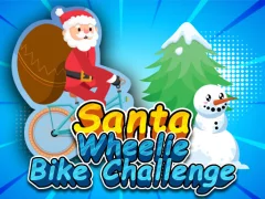 Spel Santa Wheelie Bike Challenge online