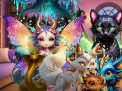 Spel Mysterious Familiars Enchanted Bestiary online
