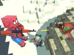 Spel Block Craft Zombie Attack online