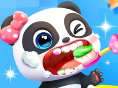 Spel Jigsaw Puzzle: Baby Panda Teeth Health online