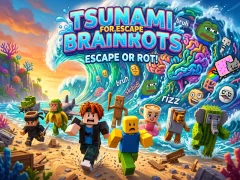 Spel Tsunami For Escape Brainrots online