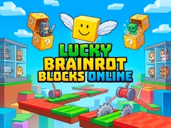 Spel Lucky Brainrot Blocks Online online