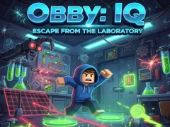 Spel Obby: IQ Escape from the Laboratory online