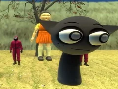 Spel Squid Game Sprunki Hide online
