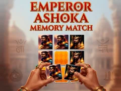 Spel Emperor Ashoka Memory Match online