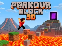 Spel Parkour Block 3d online