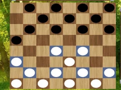 Spel Classic Checkers: Forest online