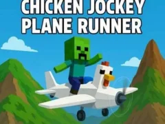 Spel Chicken Jockey Plane Runner online