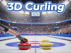 Spel 3D Curling online
