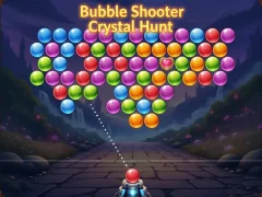 Spel Bubble Shooter Crystal Hunt online