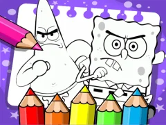 Spel Sponge Bob Coloring Book online