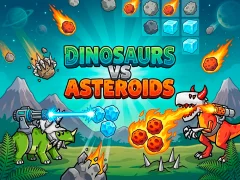 Spel Dinosaurs vs Asteroids online