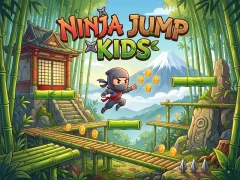 Spel Ninja Jump Kids online