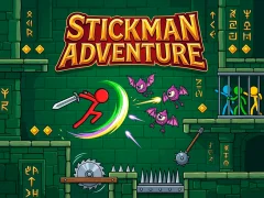 Spel Stickman Adventure online