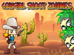 Spel Cowgirl Shoot Zombies online
