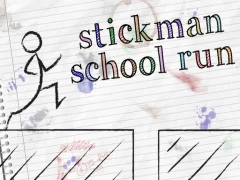 Spel Stickman School Run online