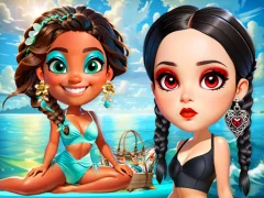 Spel Wave Chic Ocean Fashion Frenzy online