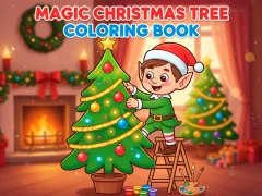 Spel Magic Christmas Tree Coloring Book online