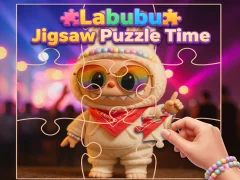 Spel Labubu Jigsaw Puzzle Time online