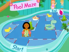 Spel Kelly Club: Pool Maze online