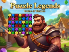 Spel Puzzle Legends Game of Heroes online