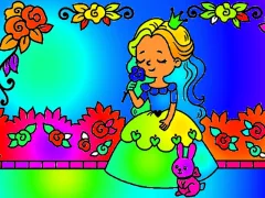 Spel Coloring Book: Princess Juliet online