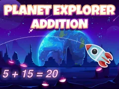 Spel Planet explorer addition online