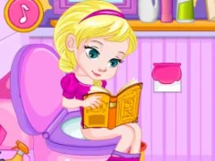 Spel Potty Train Baby Elsa online