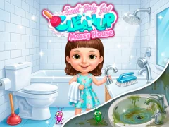 Spel Sweet Baby Girl Cleanup Messy House online