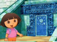 Spel Dora the Explorer Dora's Number Pyramid Adventure online