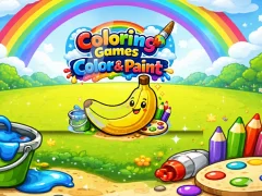 Spel Coloring Games Color & Paint online
