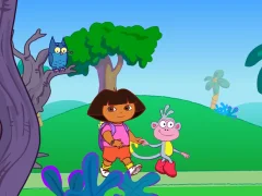 Spel Dora the Explorer: Spooky Forest online
