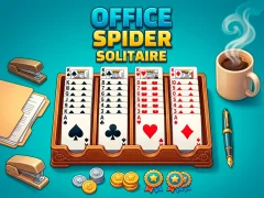 Spel Office Spider Solitaire online