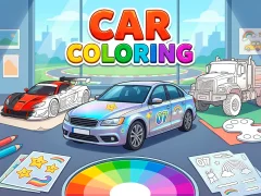 Spel Car Coloring online