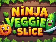 Spel Ninja Veggie Slice online