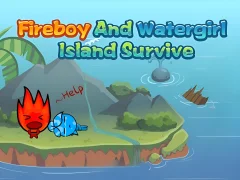 Spel Fireboy and Watergirl Island Survive online
