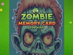 Spel Zombie Memory Card For Kids online