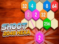 Spel Shoot 2048 Hexa online
