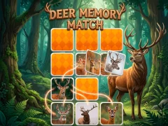 Spel Deer Memory Match online