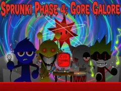 Spel Sprunki Phase 4: Gore Galore online