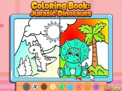 Spel Coloring Book: Jurassic Dinosaurs online