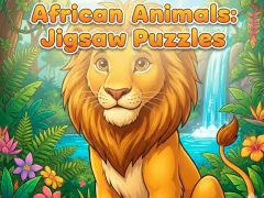 Spel African Animals: Jigsaw Puzzles online