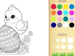 Spel Easter Coloring Book for Kids online