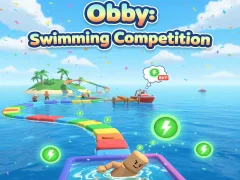 Spel Obby: Swimming competition online