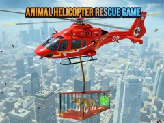 Spel Animal Helicopter Rescue Game online