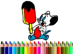 Spel Back To School: Mouse Coloring online