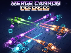 Spel Merge Cannon Defenses online