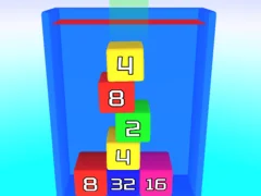 Spel 2048 3D: Merge Cubes online